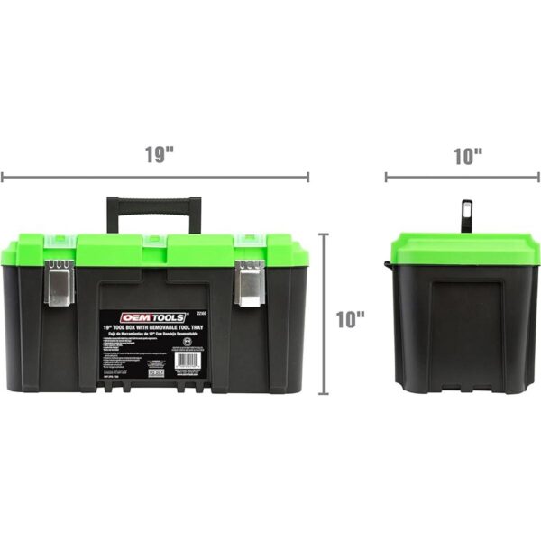 OEMTOOLS 22160 Caja de herramientas de 19 pulgadas con