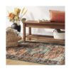 Moynesa Alfombra de área vintage ultra fina lavable 3 x 5_6
