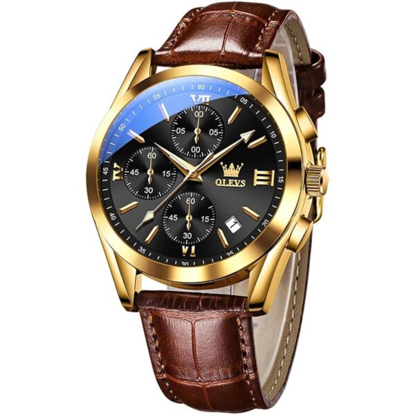 OLEVS Relojes para hombre con fecha ultra delgado_1