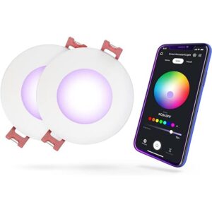 Globe Electric 50466 WiFi Smart 3 Ultra Slim LED