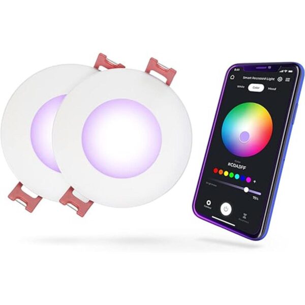 Globe Electric 50466 WiFi Smart 3 Ultra Slim LED