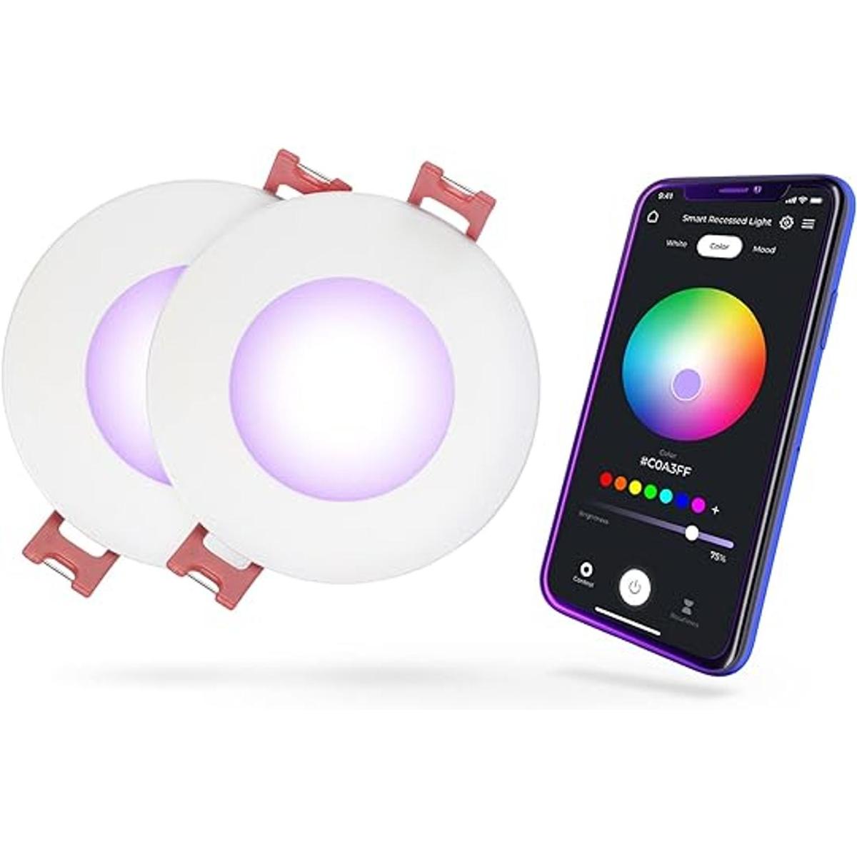 Globe Electric 50466 WiFi Smart 3 Ultra Slim LED