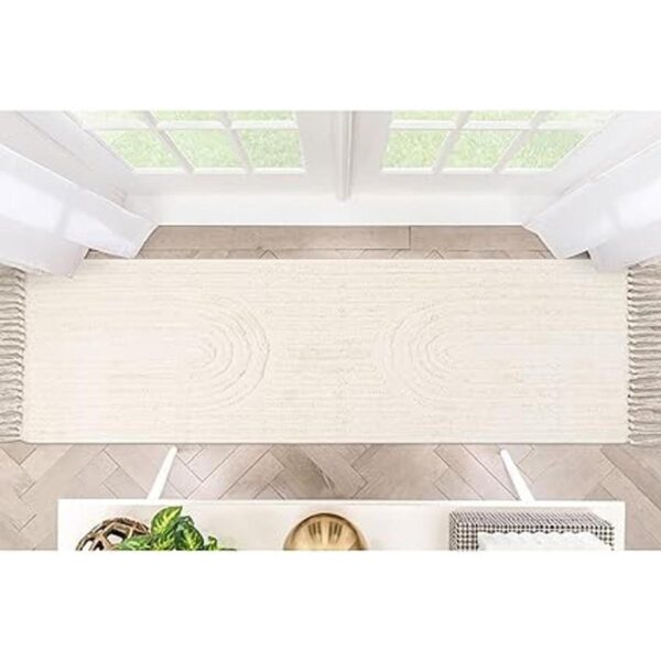 Lanffia Alfombra bohemia de pasillo de 2 x 6 pulgadas_5