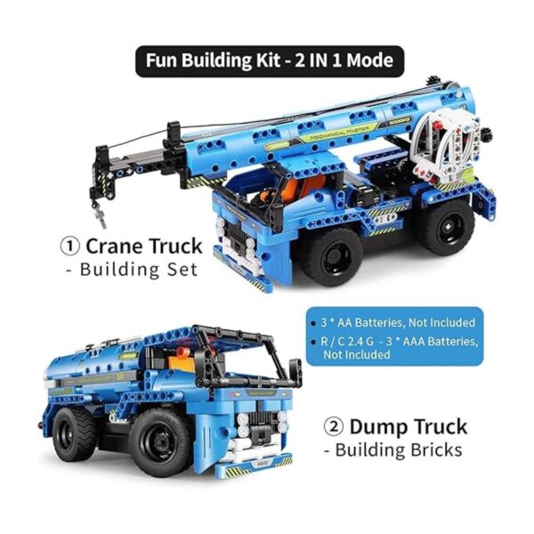 Juguetes de construcción STEM de control remoto para niños_2