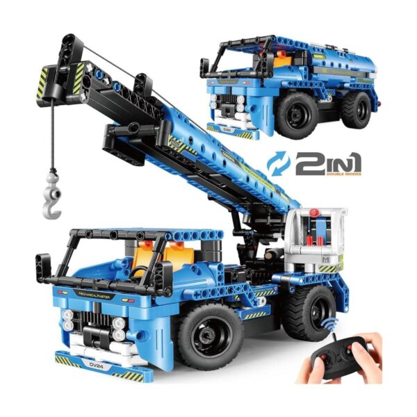 Juguetes de construcción STEM de control remoto para niños_1