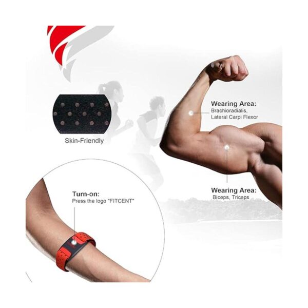 FITCENT Heart Rate Monitor Armband Bluetooth ANT Optical_6