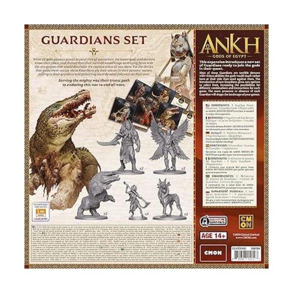 Conjunto de Guardianes Ankh Gods of Egipto por CMON_3