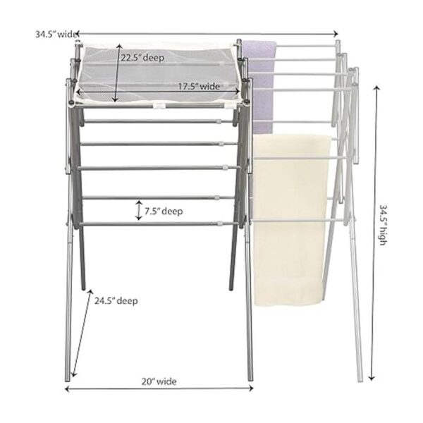 Household Essentials 5175 Estante de secado de metal_6