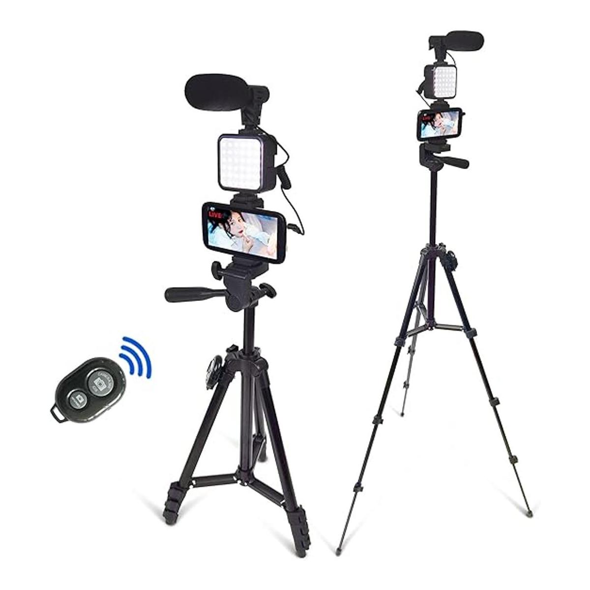 Kit de video para smartphone kit de vlogging kit de