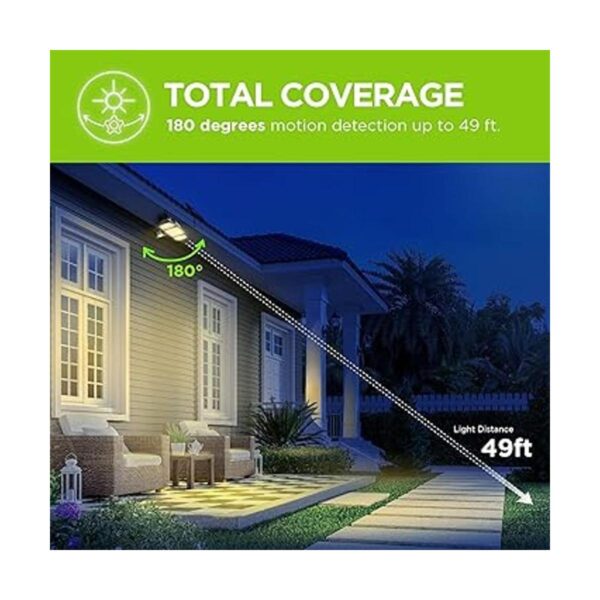 Home Zone Luces de inundación solares de seguridad Luz