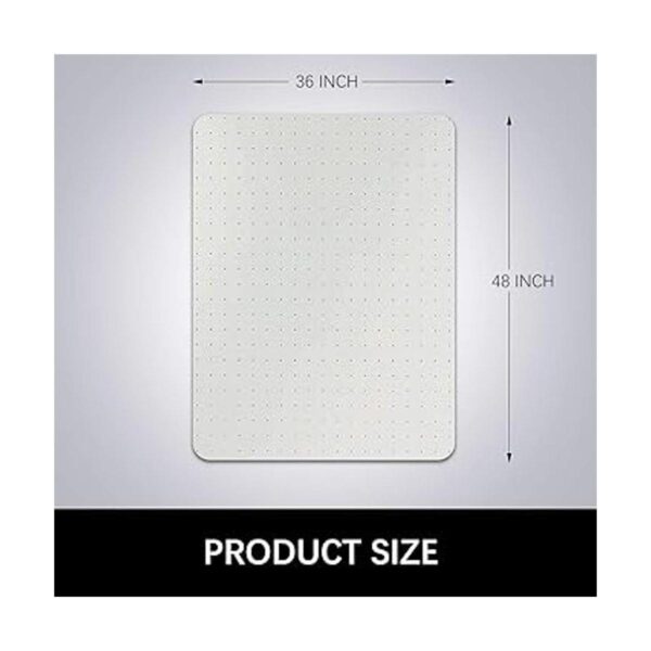 Kuyal Tapete para silla 48 x 36 pulgadas de PVC para la_3