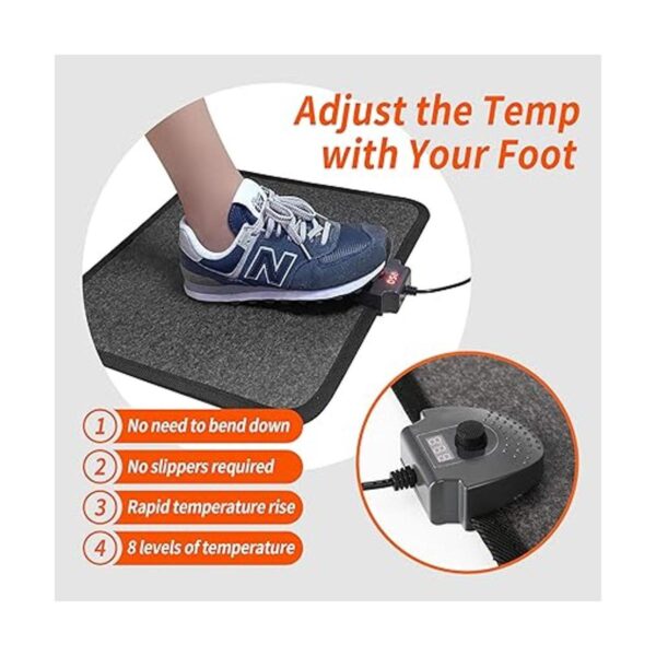 Hodeamy Alfombrilla térmica para suelo debajo del