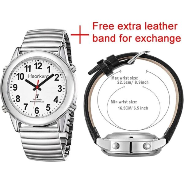 Hearkent Atomic American English Talking Watch habla de