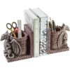 MyGift Sujetalibros decorativos de resina y soportes para_1