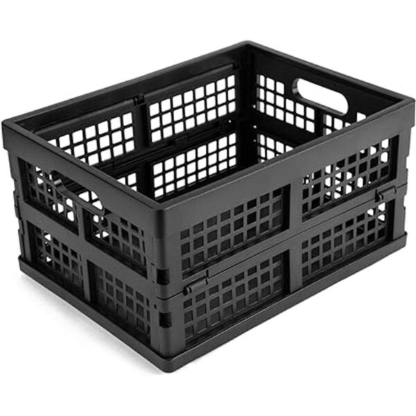 Eslite Cajas de almacenamiento plegables de plástico de 16