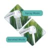 JS Jackson Supplies Grifo extraíble de doble mango