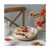 DOWAN Lazy Susan Bandeja de servir aperitivos de 12