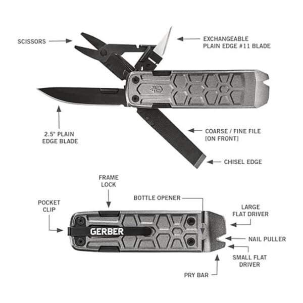 Gerber Gear Lockdown Pry Multitool Plata_3