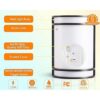 Aplique LED de pared para interiores de 3 colores