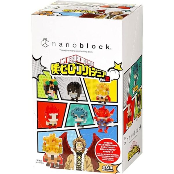 Nanoblock My Hero Academia Vol. 2 caja de 6 cajas_2