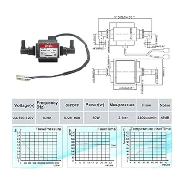 Jiayin JYPC7A AC 100V 120V 60W 2400ccmin 2bar agua_2