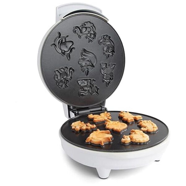 Mini máquina de gofres de unicornio crea 7 waffles_3