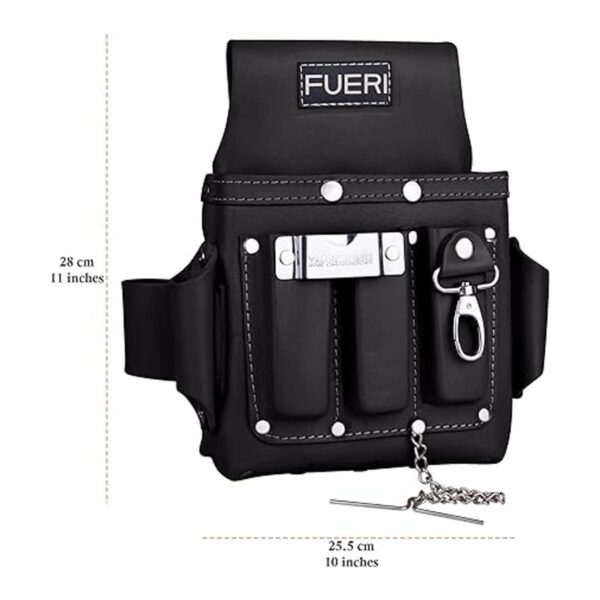 FUERI Kit profesional de 4 bolsillos para herramientas de