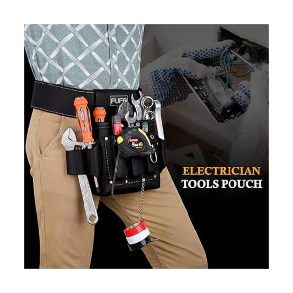 FUERI Kit profesional de 4 bolsillos para herramientas de