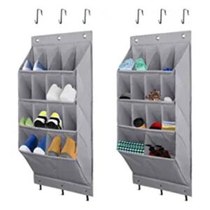 Fentec Organizador de zapatos para colgar sobre la puerta_1