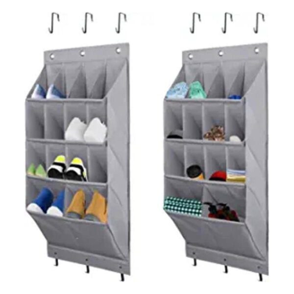 Fentec Organizador de zapatos para colgar sobre la puerta_1