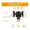 Luz LED de seguridad con sensor de movimiento luz de_6