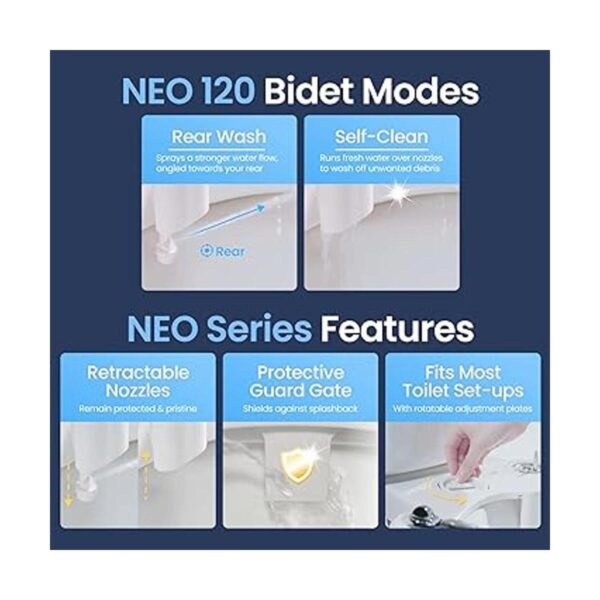 Luxe Bidet Neo120 Accesorio para bidé color oro rosa_3