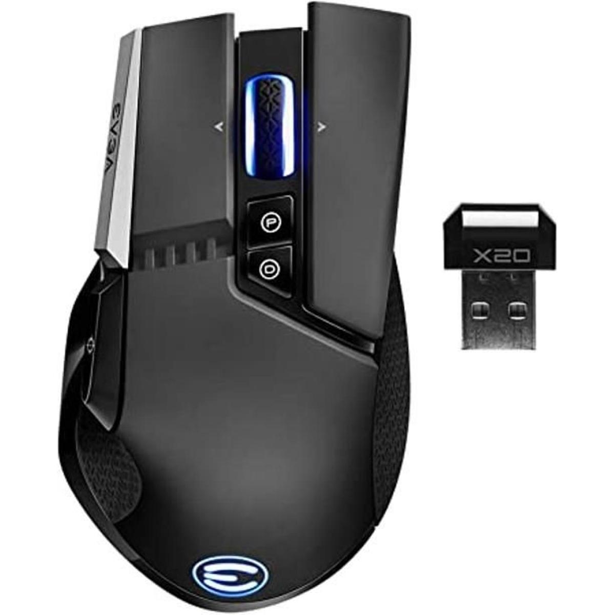 EVGA X20 Mouse inalámbrico para juegos inalámbrico