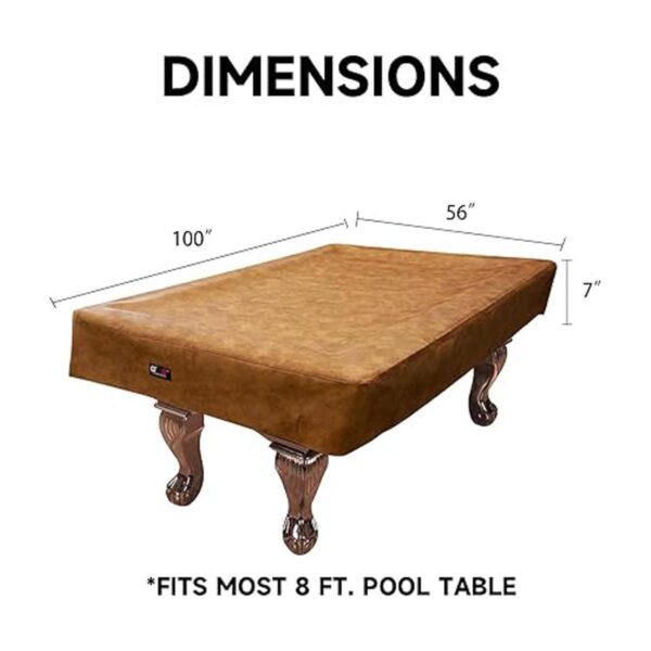 GSE Fundas de mesa de billar de 7 pies 8 pies 9 pies