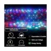 Luces de red de Navidad de 14.8 x 5 pies 240 luces LED_2