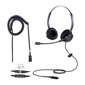 Emaiker Auriculares de oficina para teléfono fijo con_1