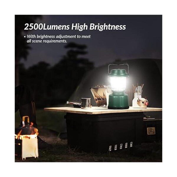 Linterna LED de camping linterna de batería COB 4D con_5