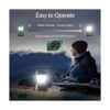 Linterna LED de camping linterna de batería COB 4D con_3