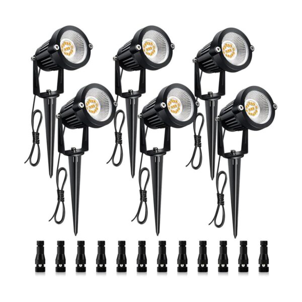 Mutois Luces LED de paisaje de 7 W de bajo voltaje con_1