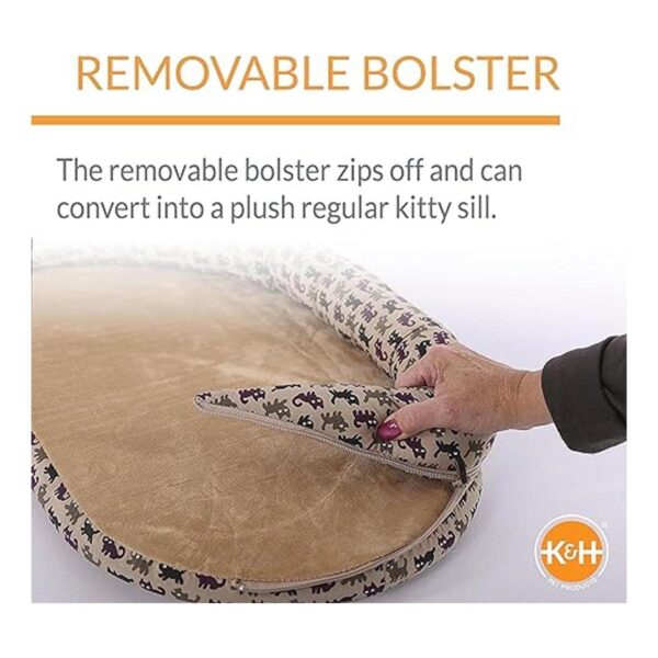 KH PET PRODUCTS Deluxe Bolster Kitty Sill Cat Window_4