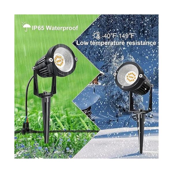 Mutois Luces LED de paisaje de 7 W de bajo voltaje con_2