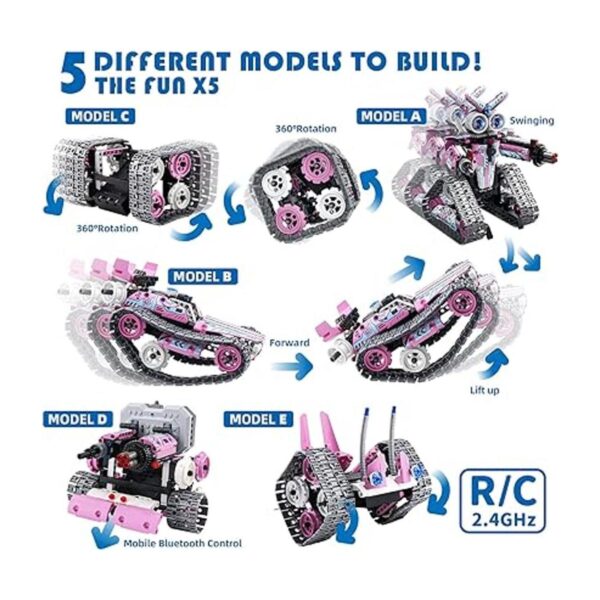 AmyBenton Kit de construcción de robot de control remoto_2