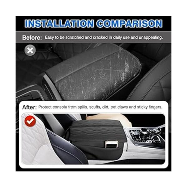 Karltys Compatible con funda de consola central para BMW_3