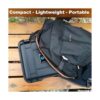 LEKUFEE Funda rígida compacta e impermeable compatible con