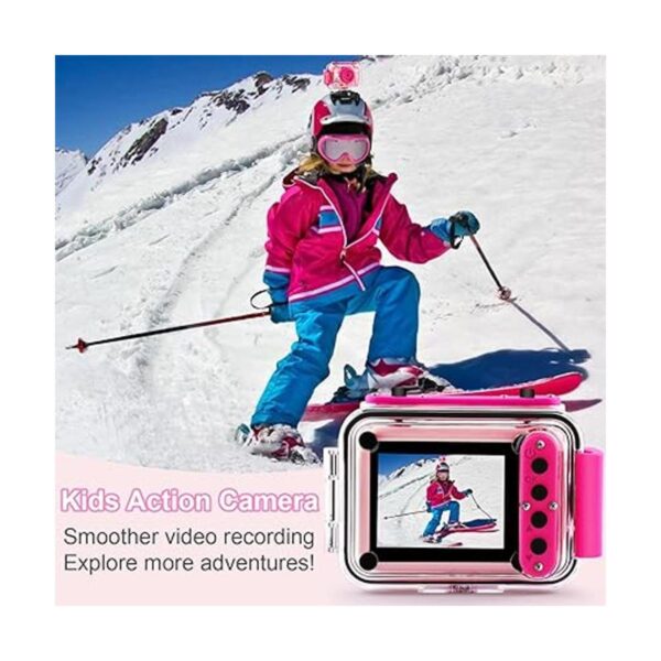 GKTZ Cámara impermeable para niños 180 rotatorias 1080P_2