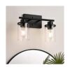 EDISHINE Lámpara de tocador de baño 2 lámparas de baño_1