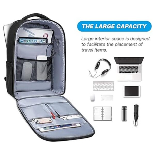MOSISO Mochila para laptop de 15.6 a 16 pulgadas con
