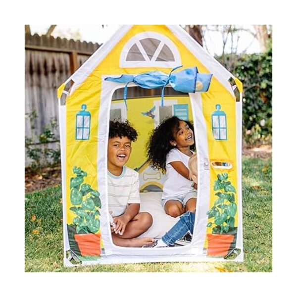 Melissa Doug Tienda de campaña acogedora de tela de casa_2