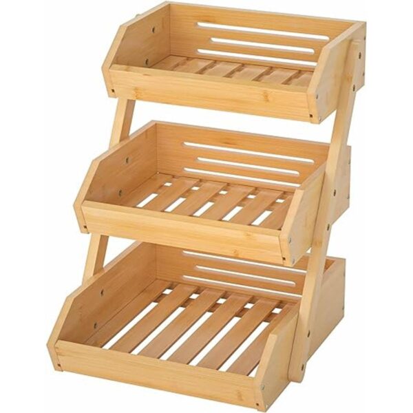 Cesta grande de frutas de bambú cuenco de frutas de 3_1