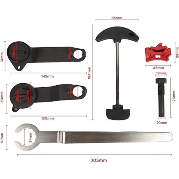 MR CARTOOL Herramienta de correa dentada kit de_3